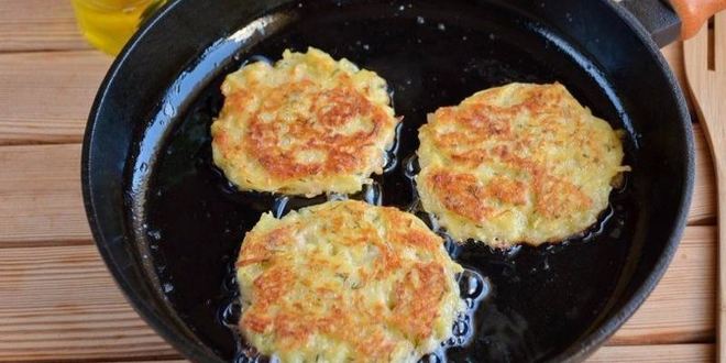 Рецепт драников с ветчиной