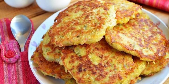 Рецепт драников с ветчиной