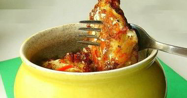 Рецепт Драников в горшочке с грибами