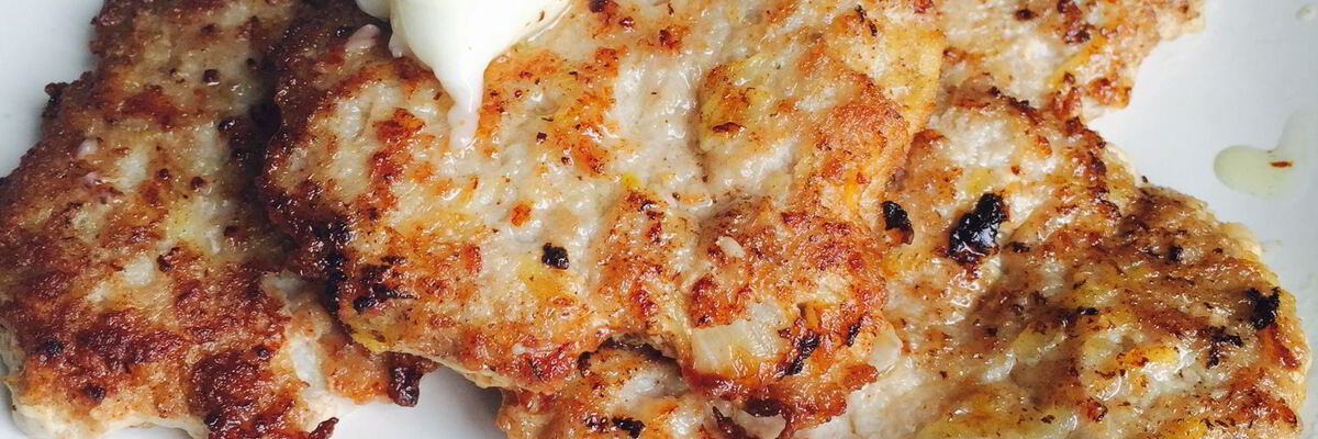 Рецепт Картофельных драников с мясом