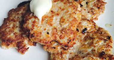 Рецепт Картофельных драников с мясом