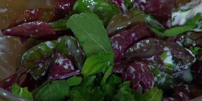 Рецепт свекольных драников с брынзой