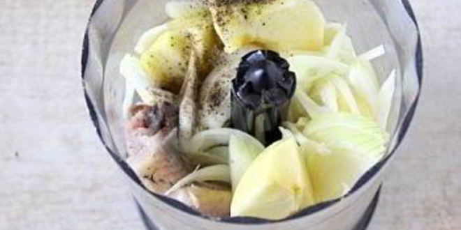 Рецепт форшмака из сельди с яблоком