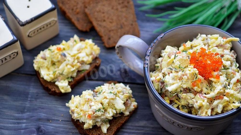 Как приготовить форшмак с сыром