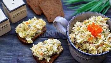 Рецепт Форшмака с сыром