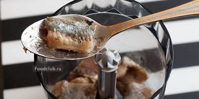 Рецепт облегченного форшмака из сельди