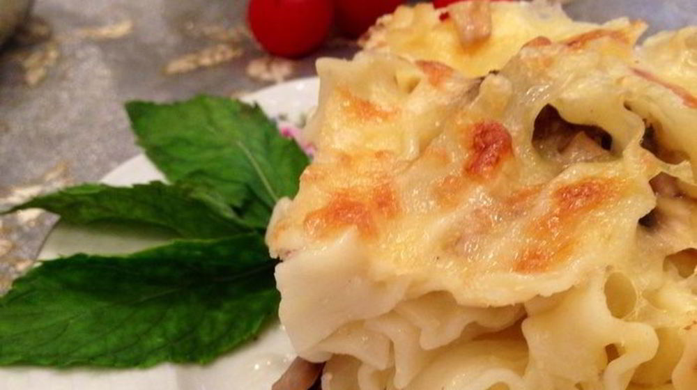 Как приготовить фестонате с фрикадельками в сливках и под сыром