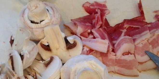 Рецепт фестонате с фрикадельками в сливках и под сыром