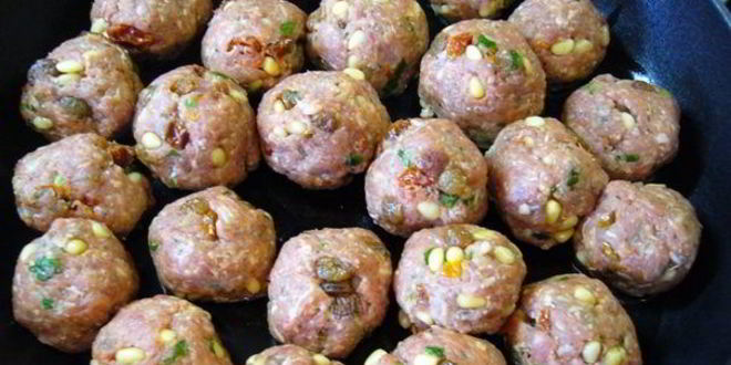 Рецепт фрикадельки аль форно по-сицилийски