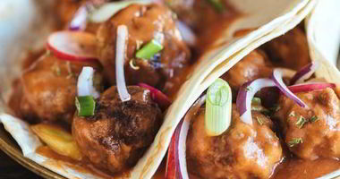 Рецепт Фрикаделек из говядины в лепешке