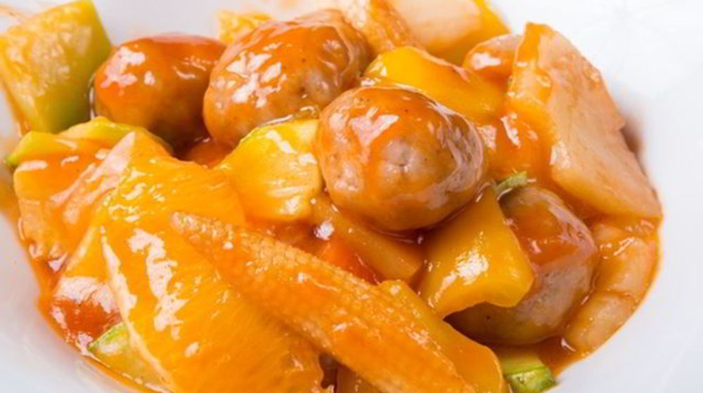 Как приготовить фрикадельки из курицы в чили соусе с овощами