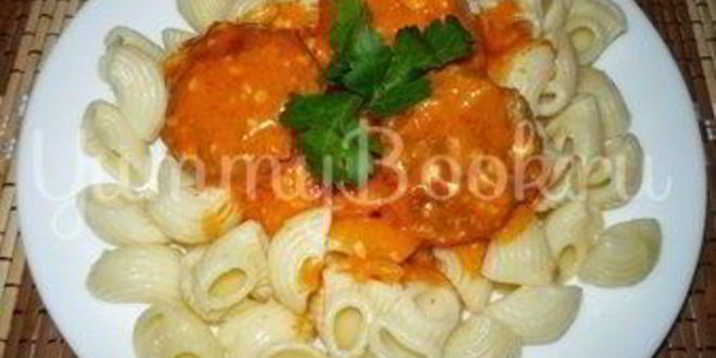 Рецепт фрикаделек под томатно-сырным соусом из мультиварки