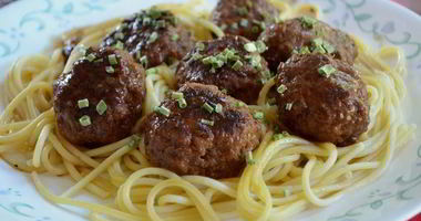 Рецепт Фрикаделек с пряной яблочной глазурью