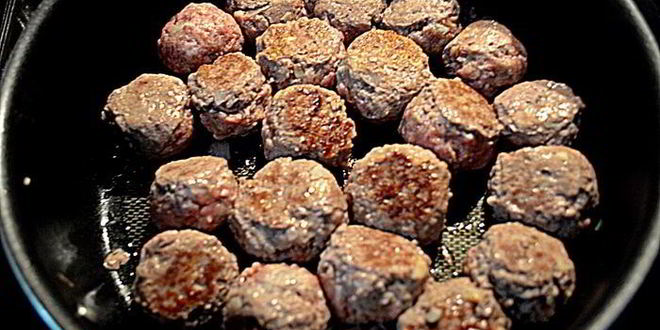 Рецепт фрикаделек с пряной яблочной глазурью