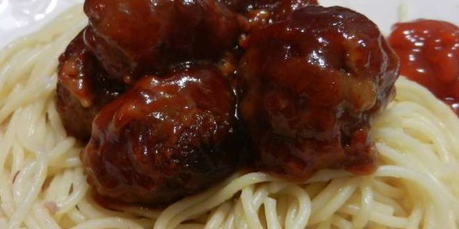 Рецепт фрикаделек в медово-чесночном соусе