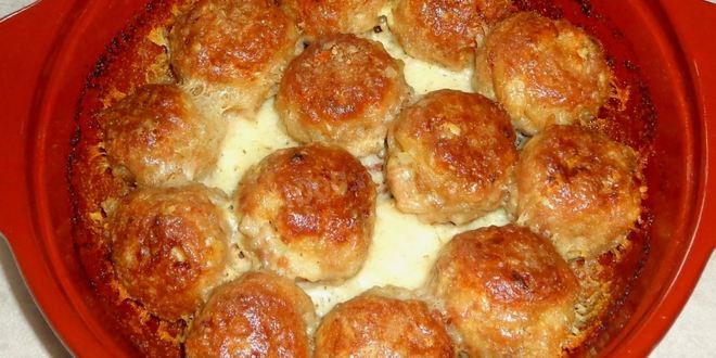 Рецепт фрикаделек в сметанном соусе в духовке