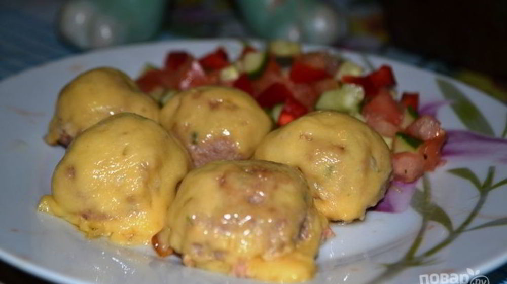 Как приготовить фрикадельки в сырной шубке