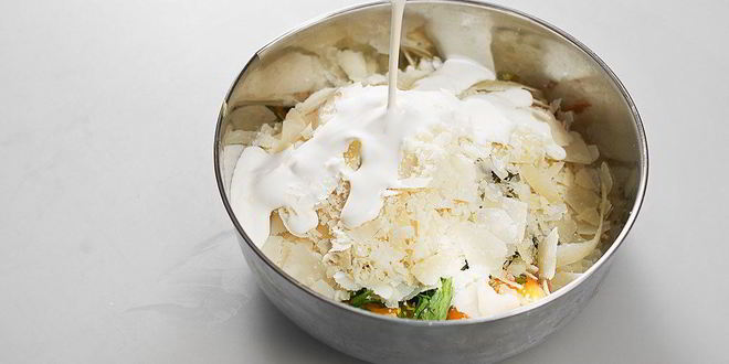 Рецепт карбонары с цукини и фрикадельками