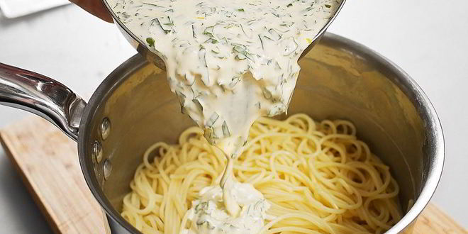 Рецепт карбонары с цукини и фрикадельками