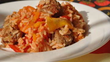 Рецепт Котлеток-фрикаделек с рисом и овощами