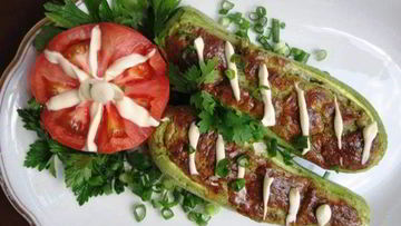 Рецепт Лодочки с фрикадельками