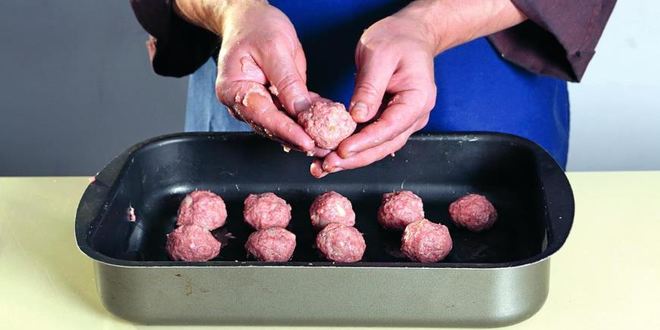 Рецепт шашлычков с фрикадельками в соусе терияки