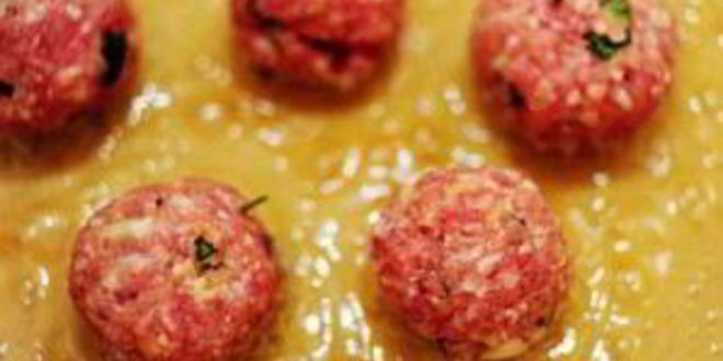 Рецепт спагетти с фрикадельками