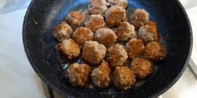 Рецепт спагетти с мясными фрикадельками в овощном соусе