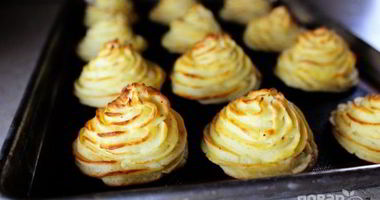 Рецепт Гарнира Герцогиня из картофеля
