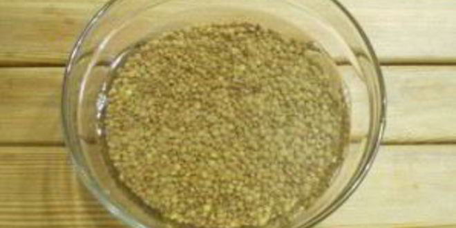 Рецепт гарнира из чечевицы