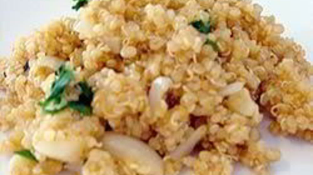 Как приготовить гарнир из киноа