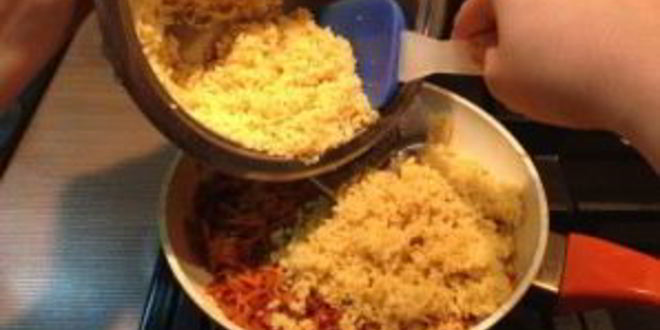 Рецепт гарнира из кускуса