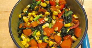 Рецепт Гарнира из листовой капусты