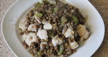 Рецепт Чечевицы с куриным филе