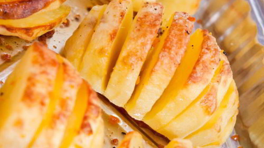 Как приготовить картофель гармошкой