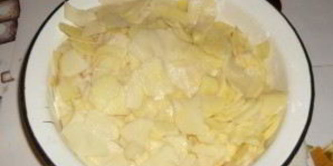 Рецепт картофеля с майонезом