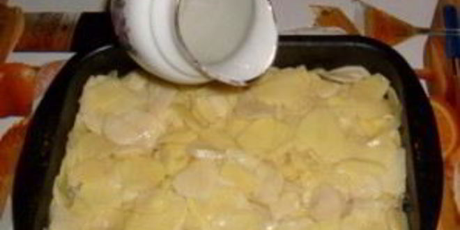 Рецепт картофеля с майонезом