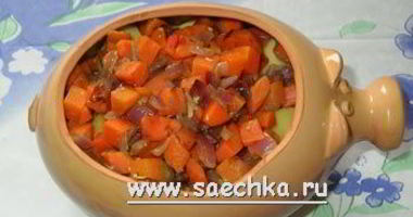 Рецепт Картофеля с овощами