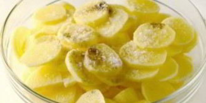 Рецепт картофеля с рыбой в мультиварке