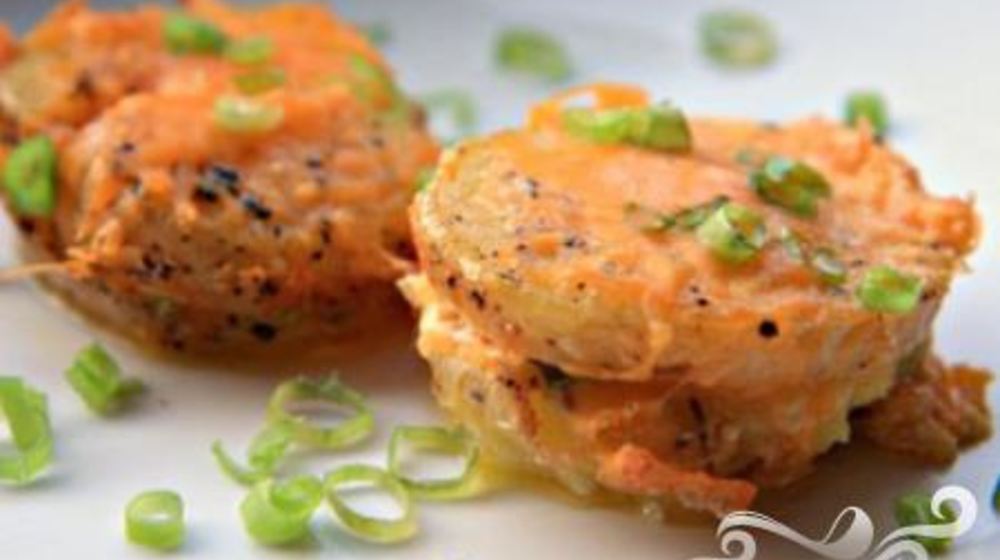 Как приготовить картофель с сыром и зеленым луком