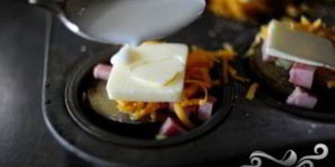 Рецепт картофеля с сыром и зеленым луком