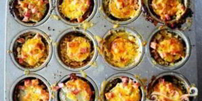 Рецепт картофеля с сыром и зеленым луком