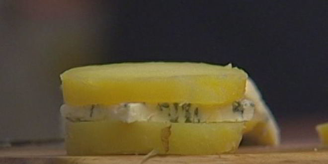 Рецепт картофеля с сыром