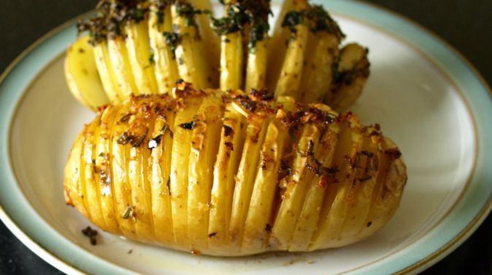 Как приготовить картофель в форме ежика