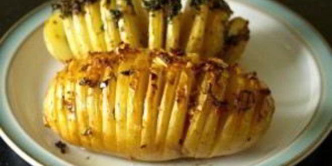 Рецепт картофеля в форме ежика
