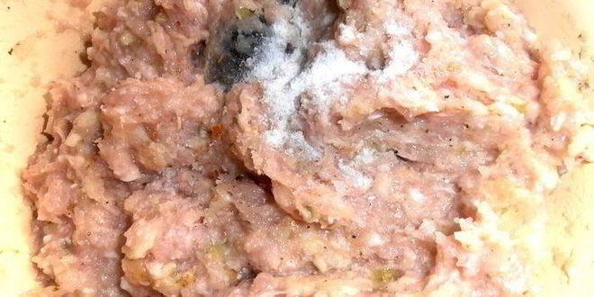 Рецепт картофельной шапки на курином фарше