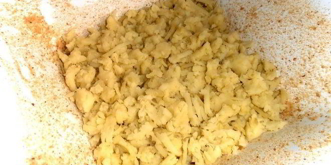 Рецепт картофельной шапки на курином фарше