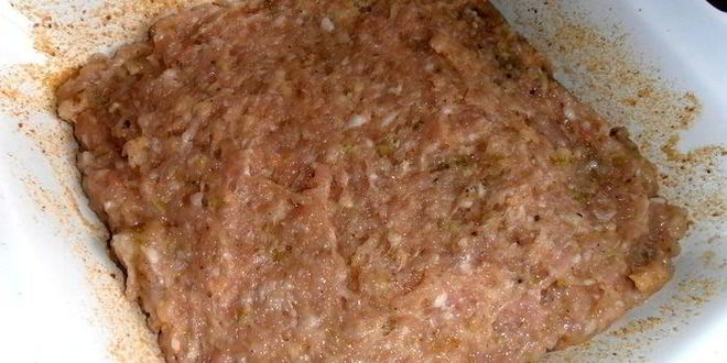 Рецепт картофельной шапки на курином фарше