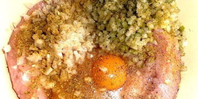 Рецепт картофельной шапки на курином фарше