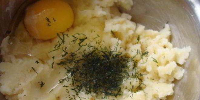 Рецепт картофельных крокетов с начинкой